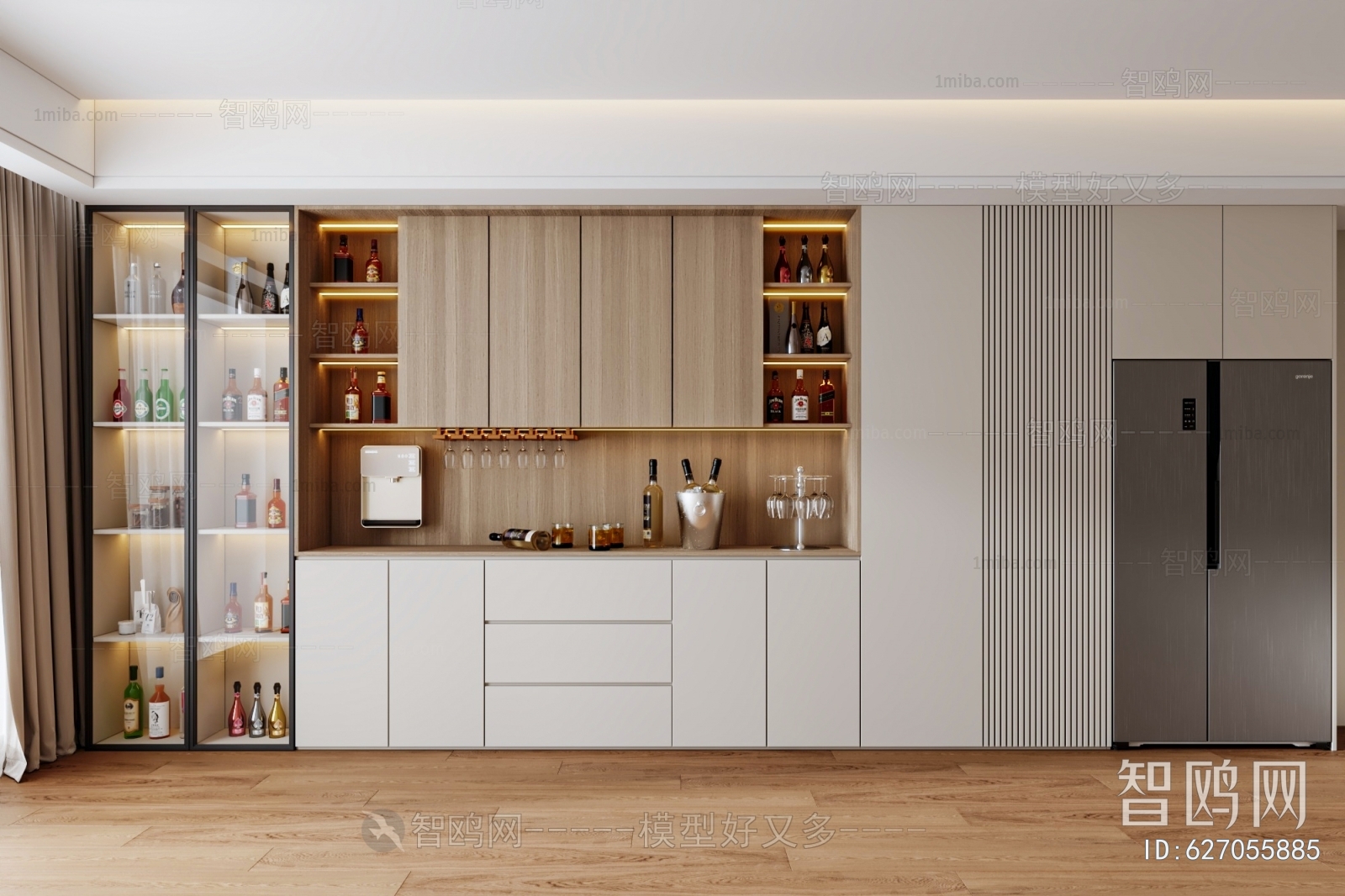 Modern Wine Cabinet