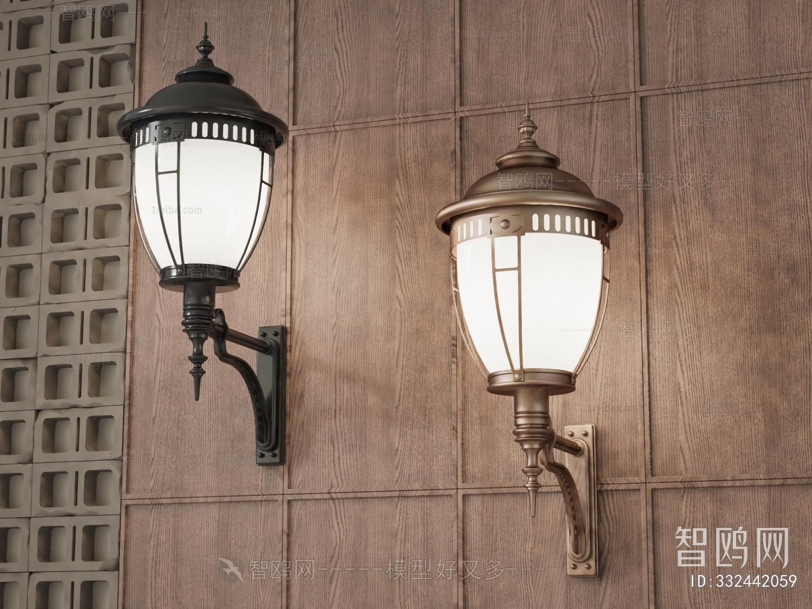 New Chinese Style Wall Lamp