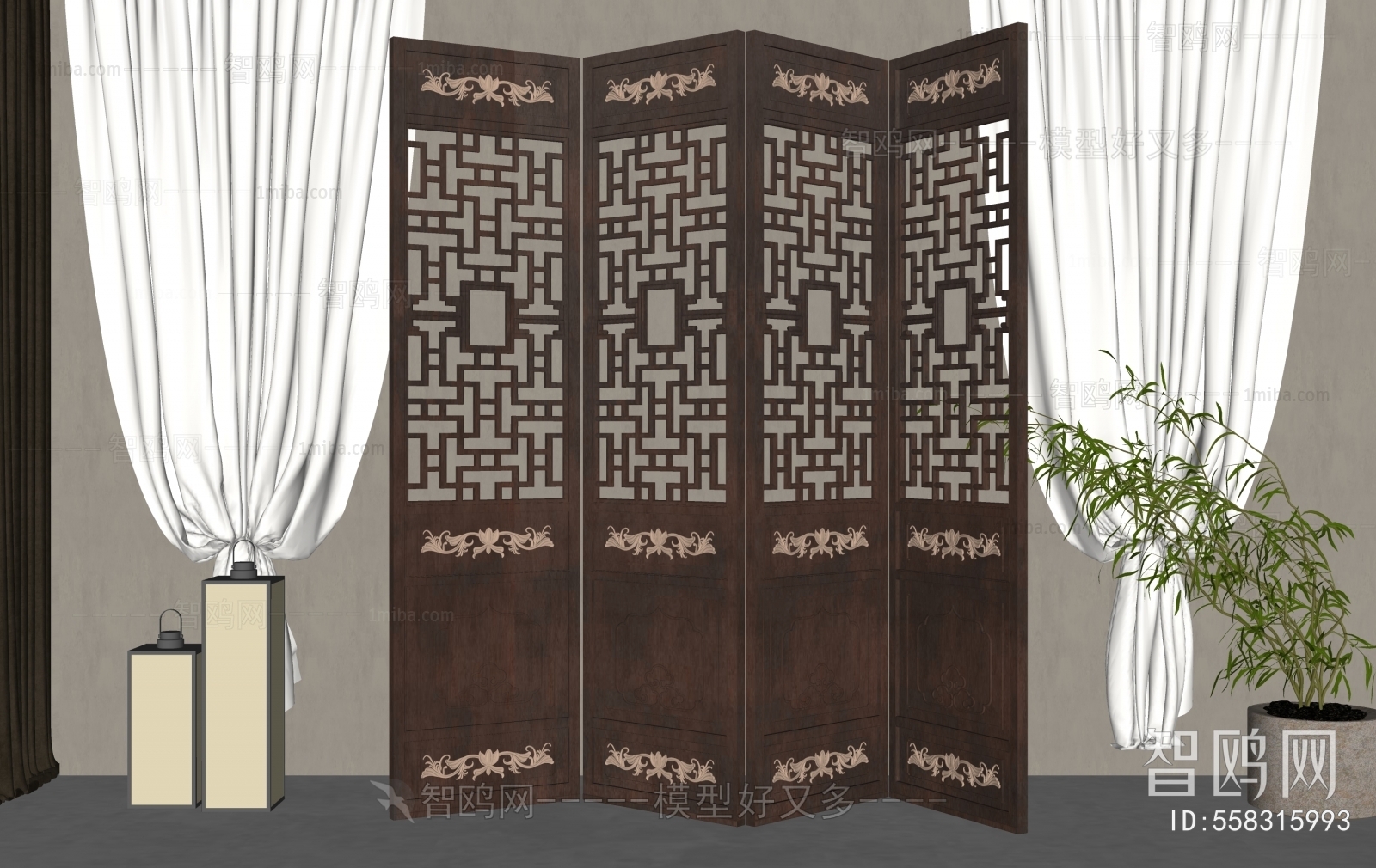 New Chinese Style Partition