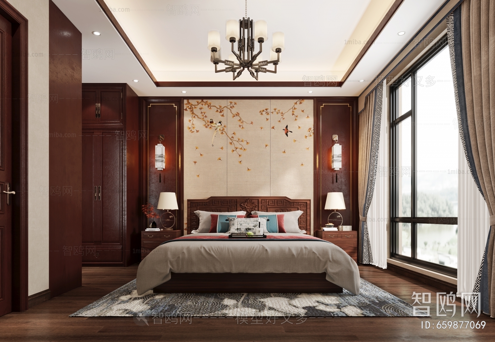 Chinese Style Bedroom