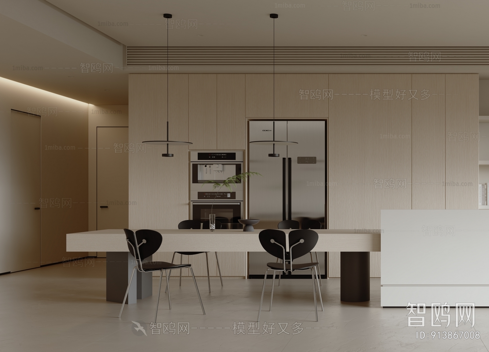 Modern Open Kitchen