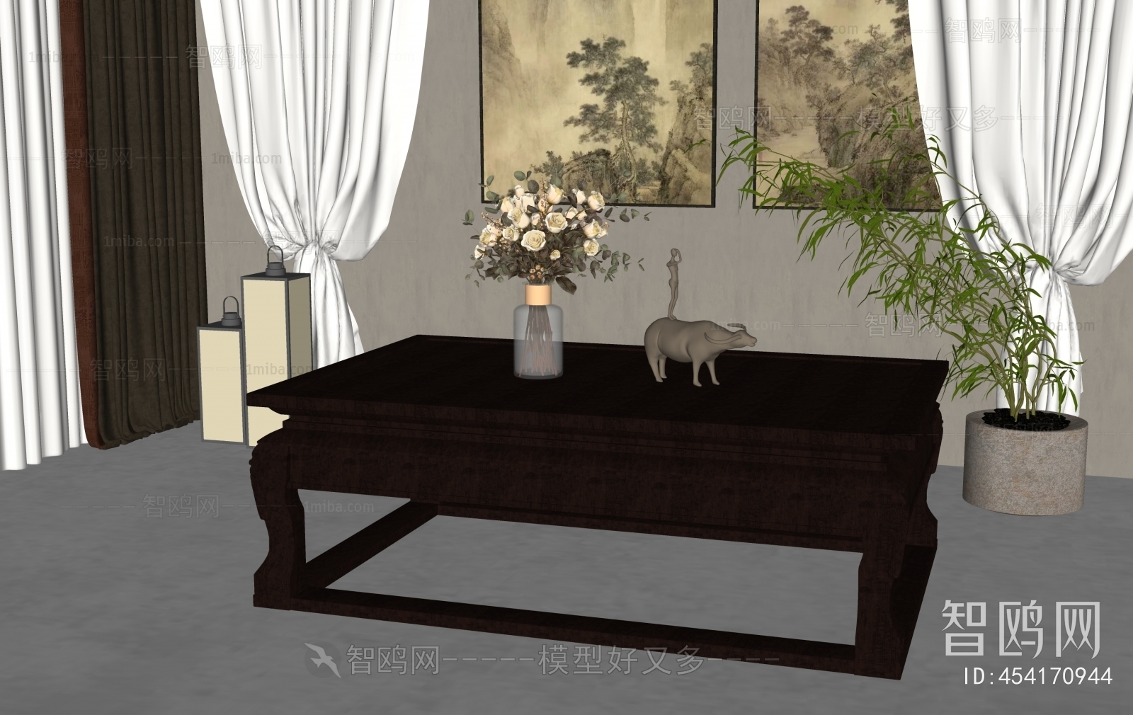 New Chinese Style Coffee Table