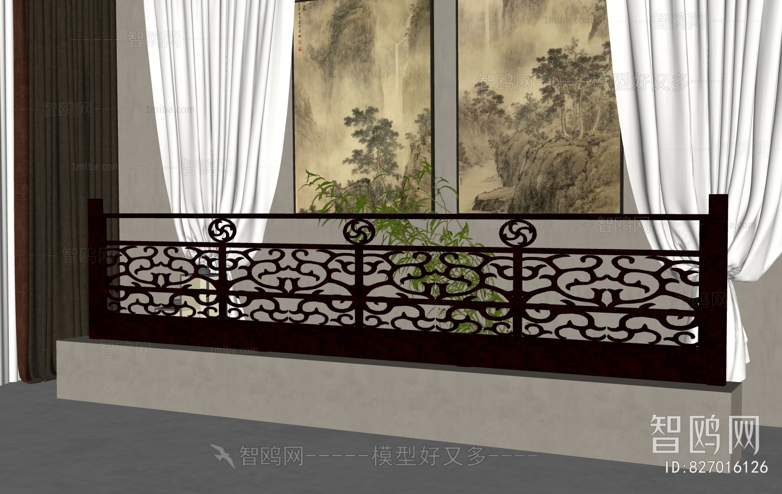 Chinese Style Guardrail