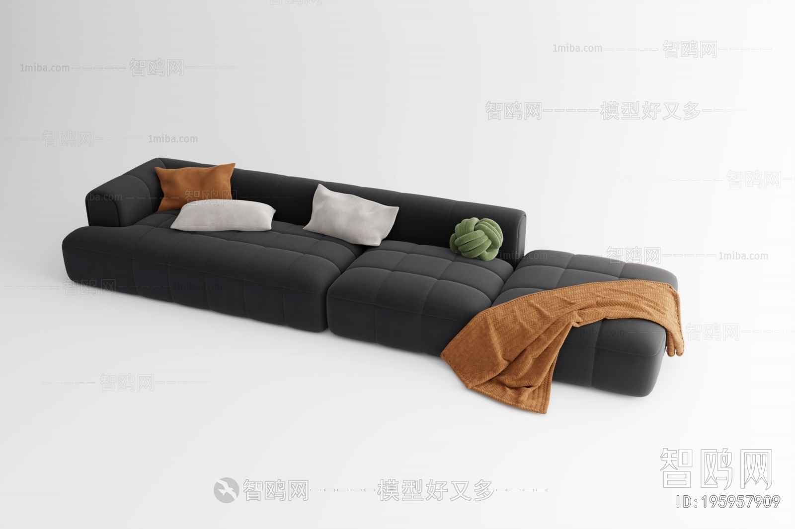 Modern Multi Person Sofa