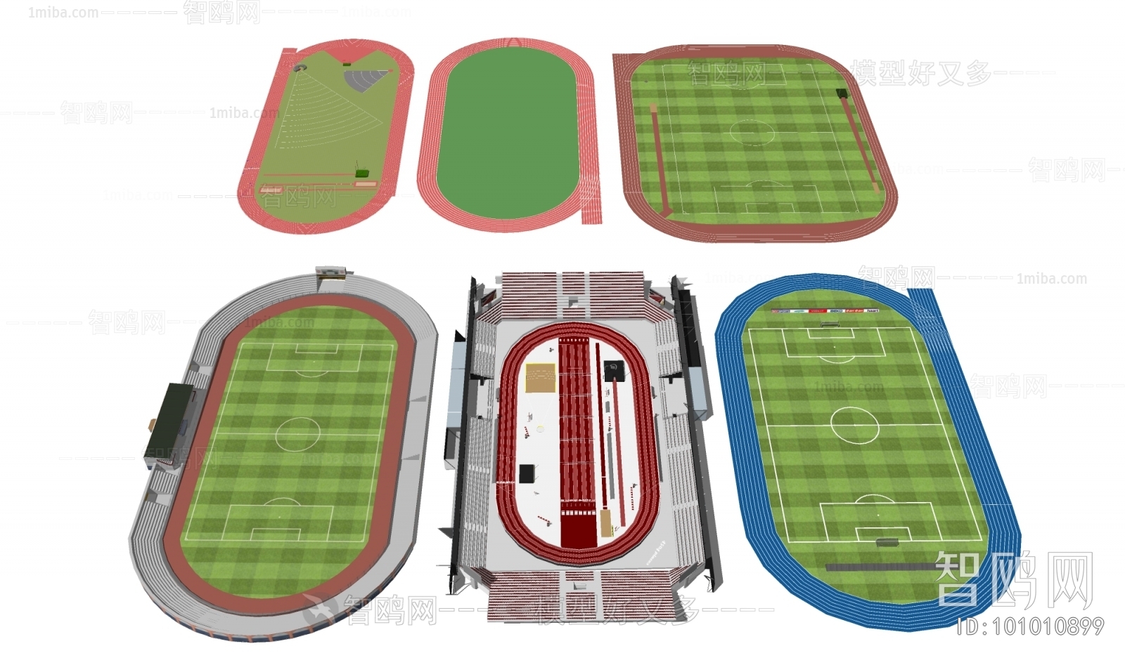 Modern Outdoor Sports Stadium