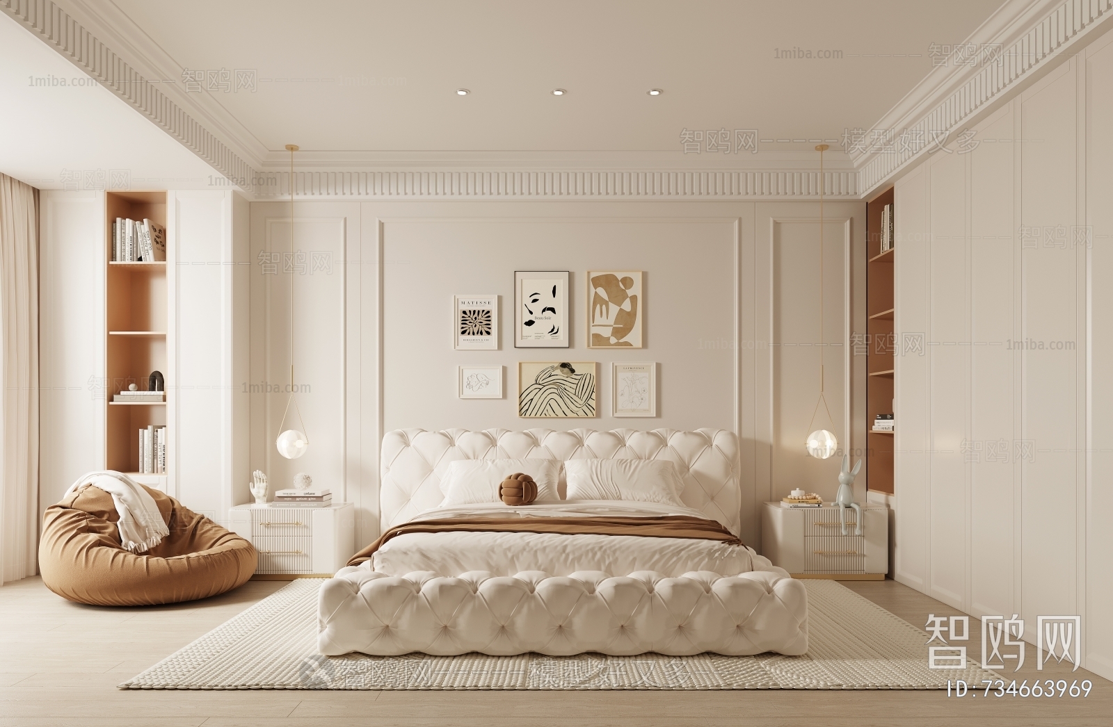 French Style Bedroom