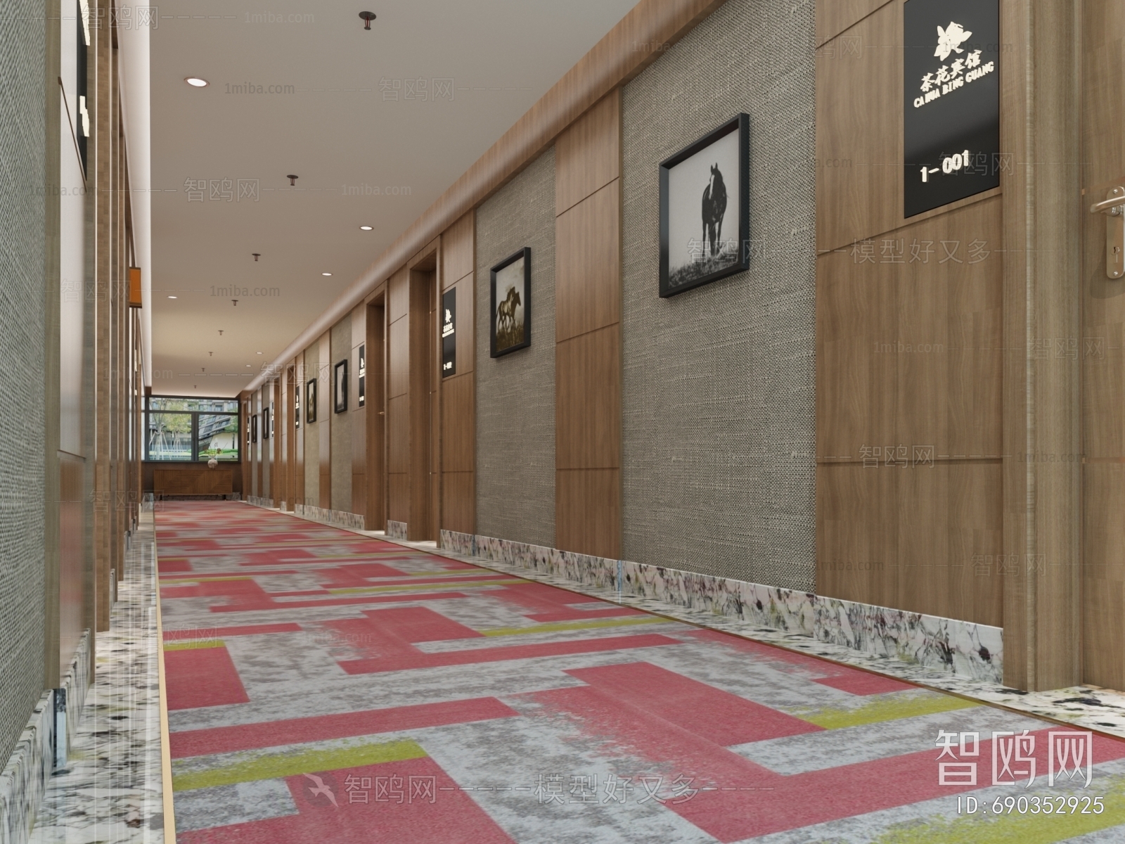 New Chinese Style Corridor