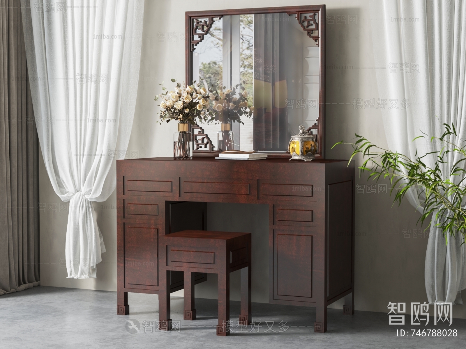 New Chinese Style Chinese Style Dresser