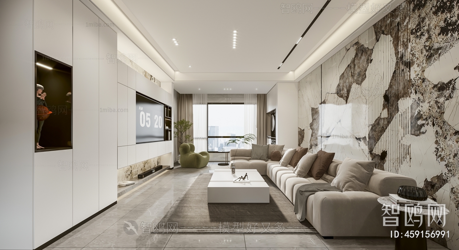 Modern A Living Room