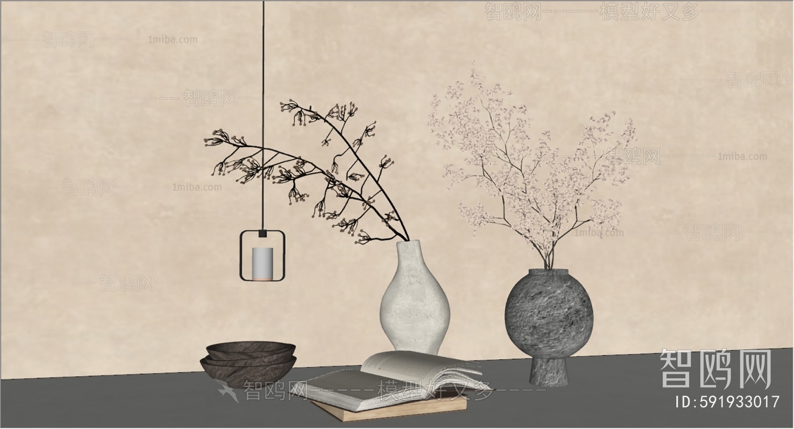 Wabi-sabi Style Decorative Set