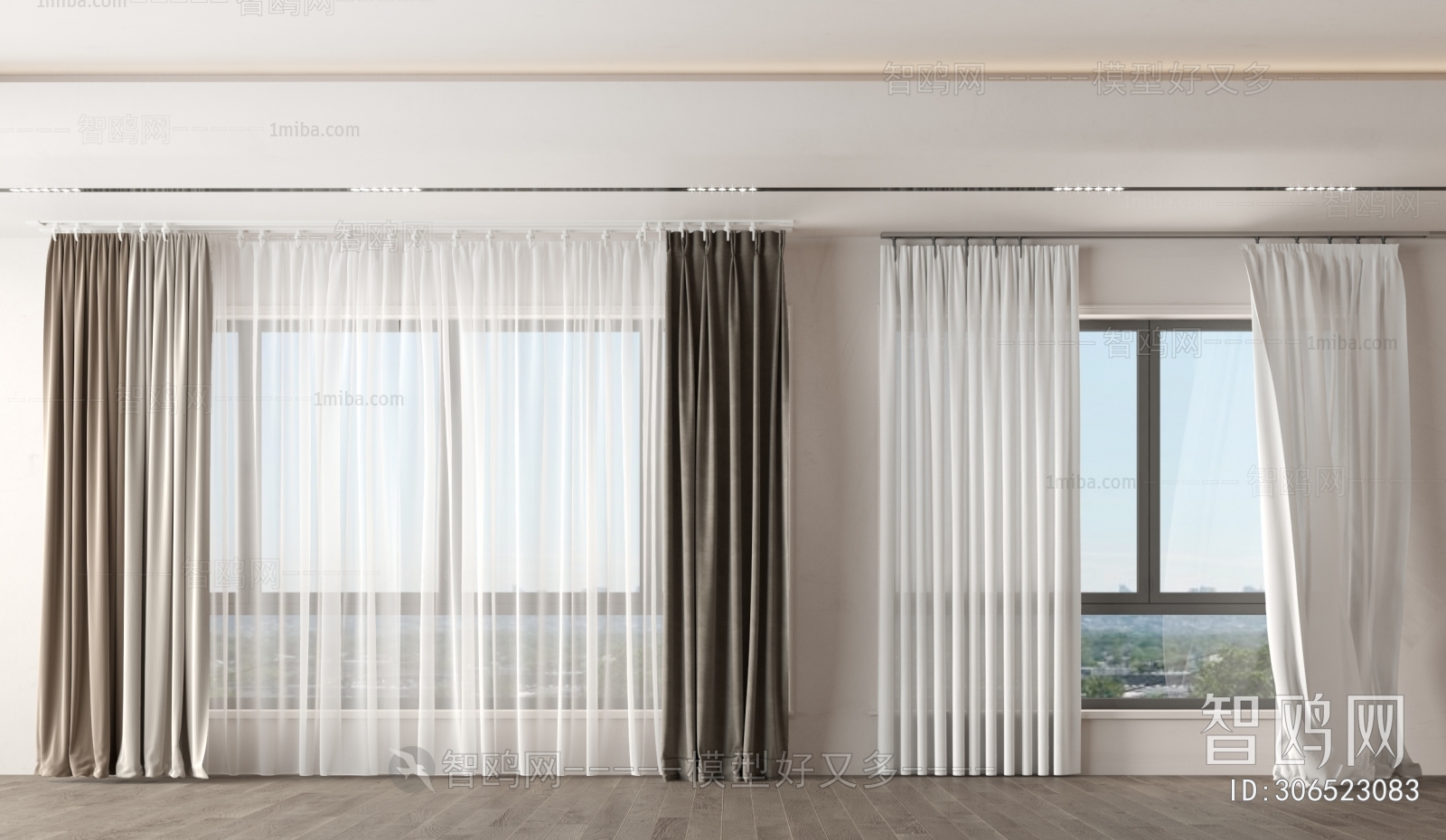 Modern The Curtain