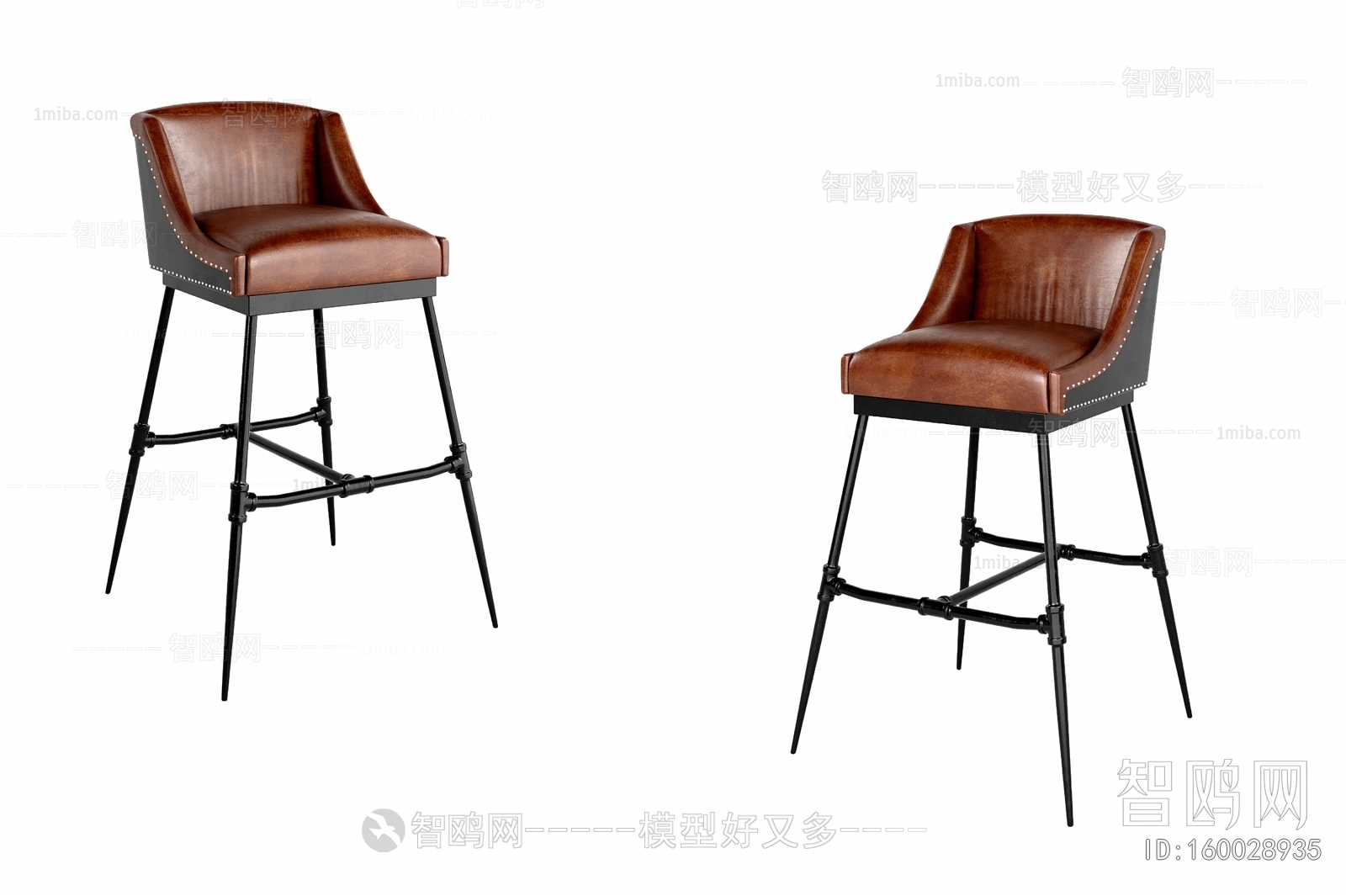 Nordic Style Industrial Style Bar Chair