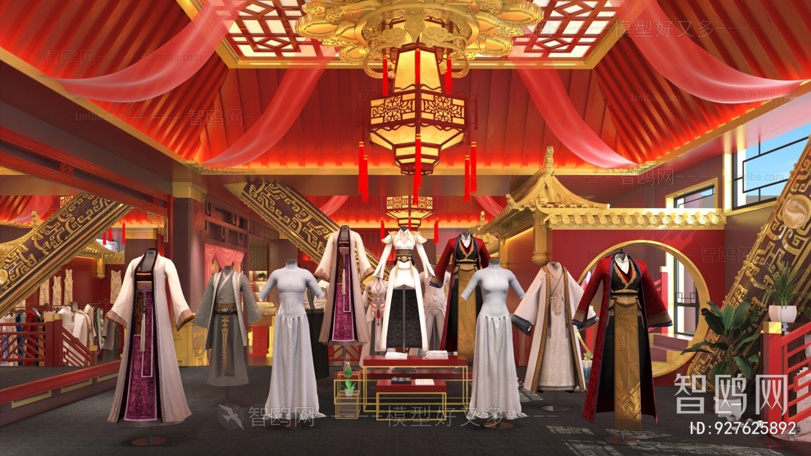 New Chinese Style Clothing Store