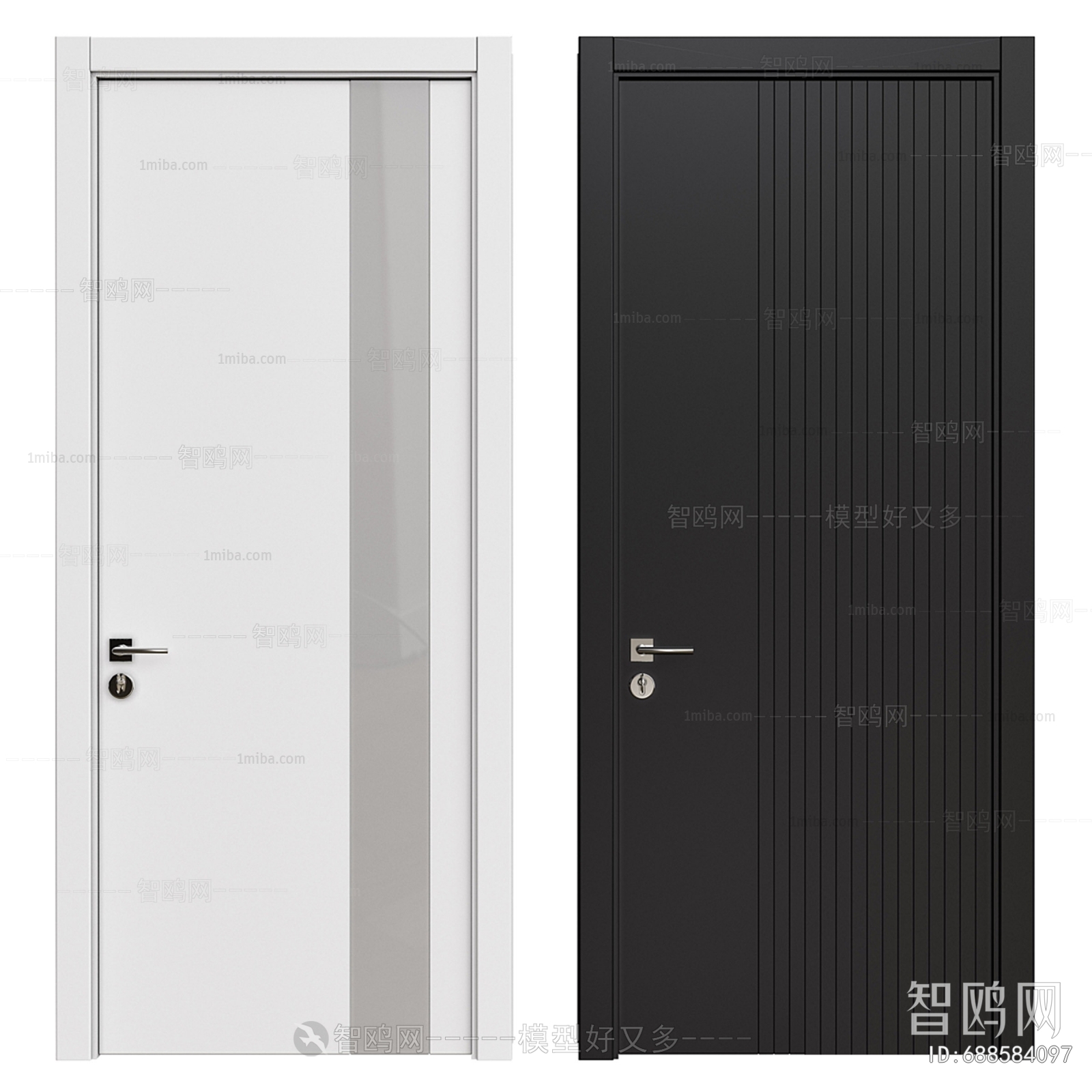 Modern Single Door