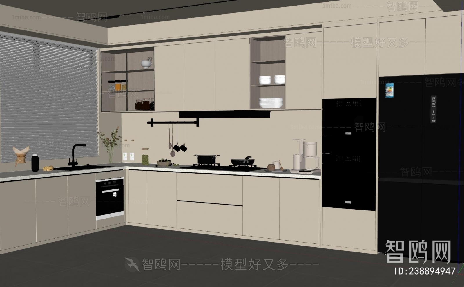 Modern The Kitchen