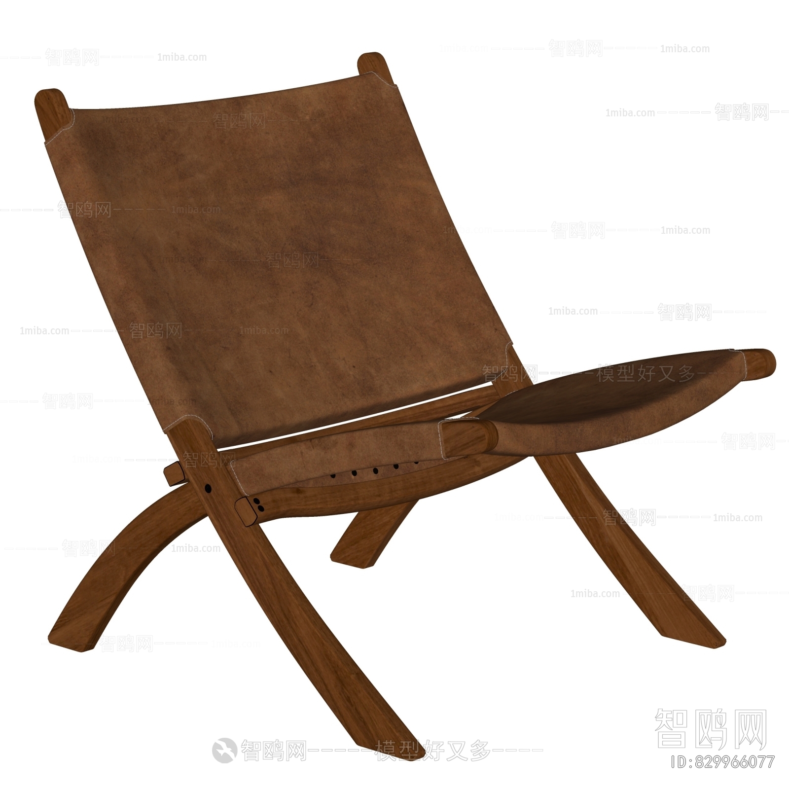 现代中古风休闲椅