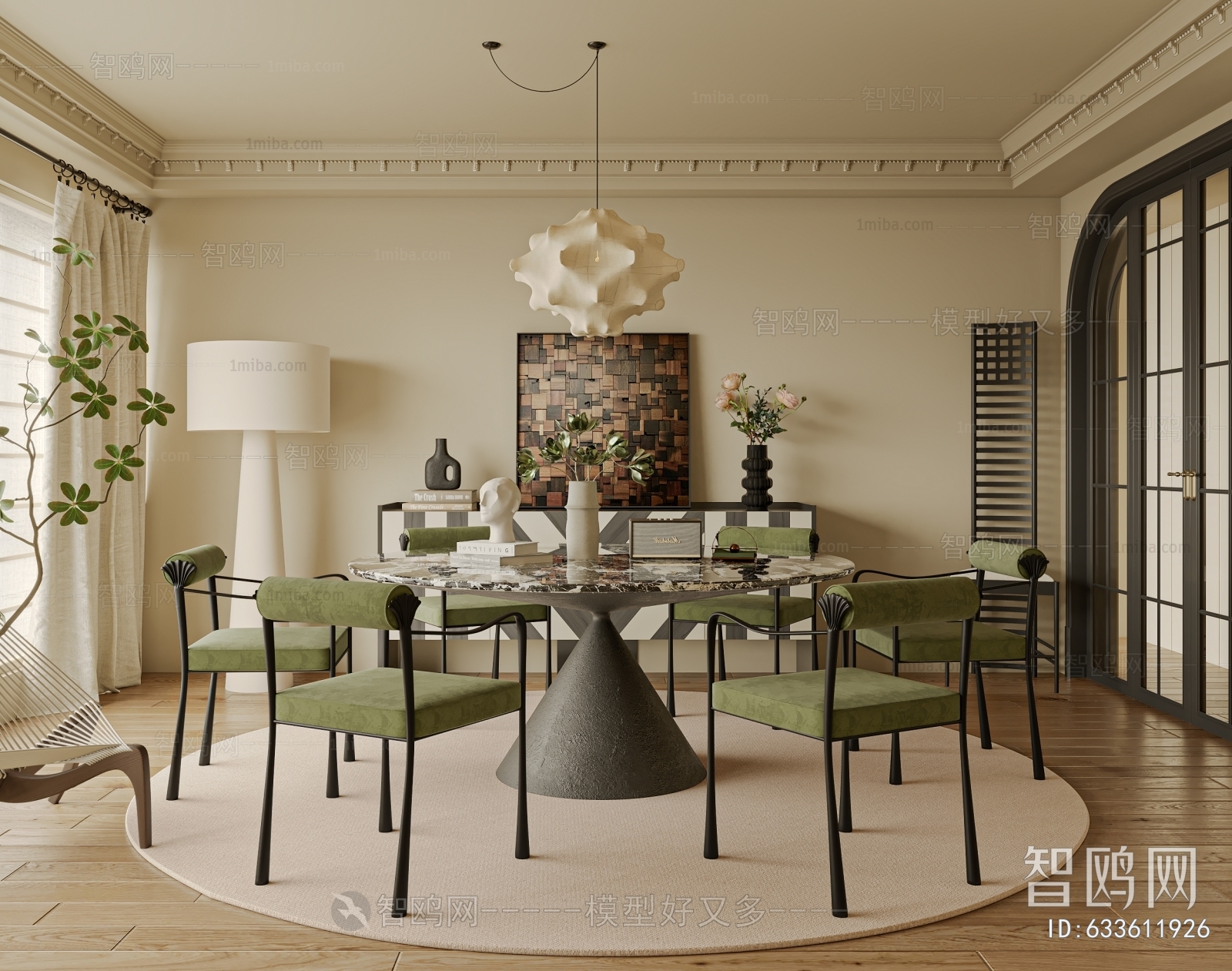 French Style Dining Room