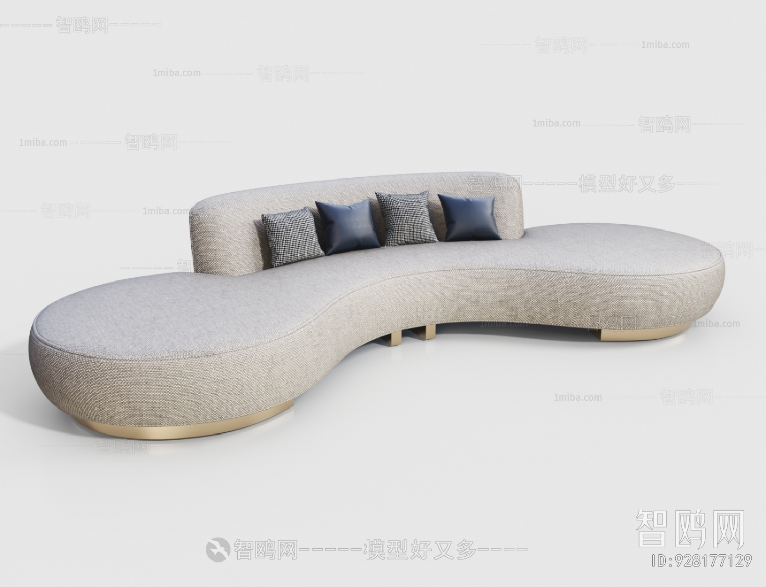 Modern Curved Sofa