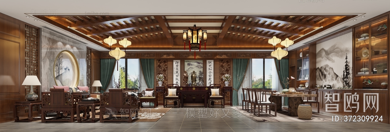Chinese Style A Living Room