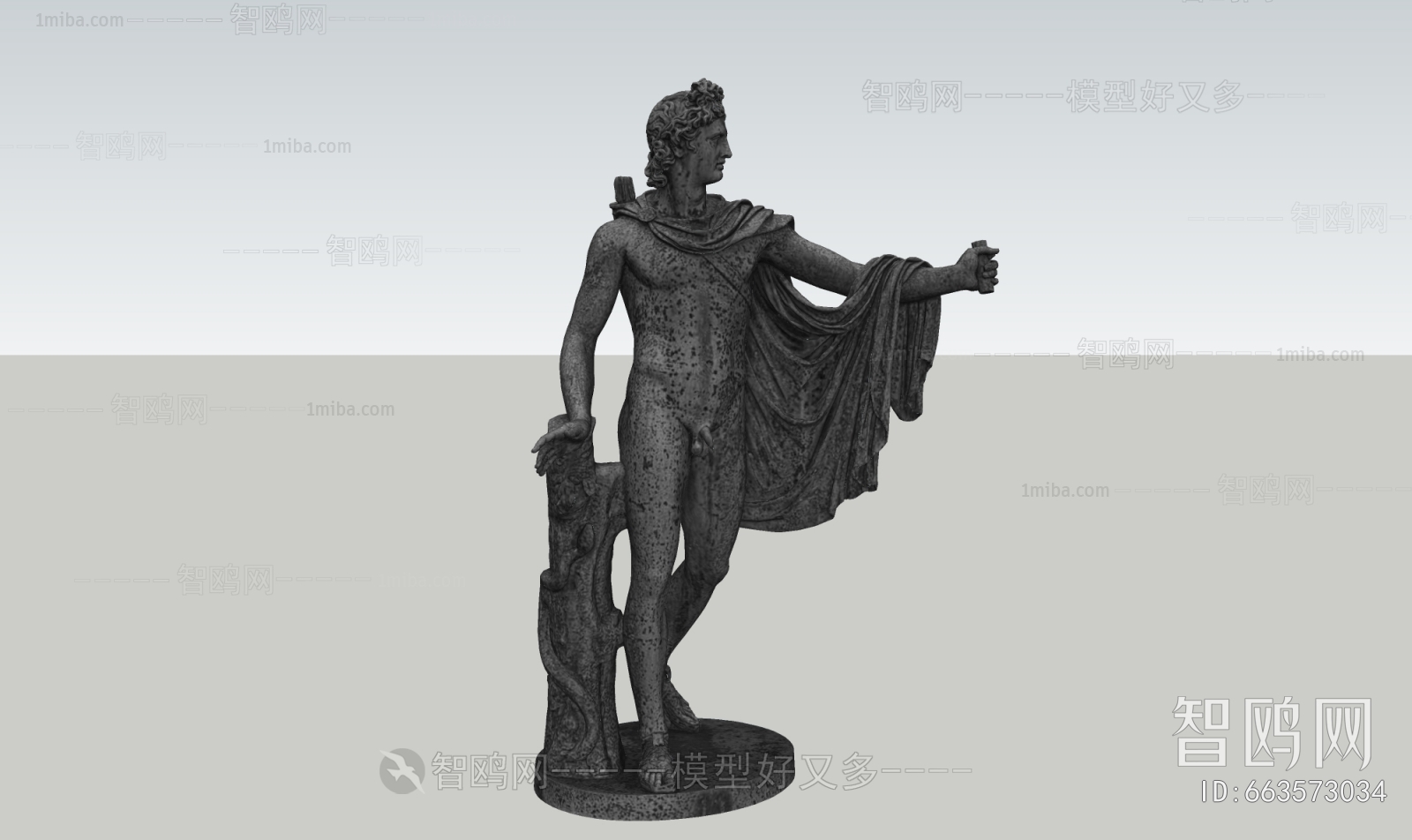 欧式古罗马人物雕塑