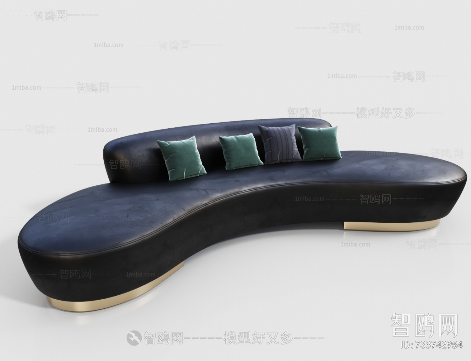 Modern Curved Sofa