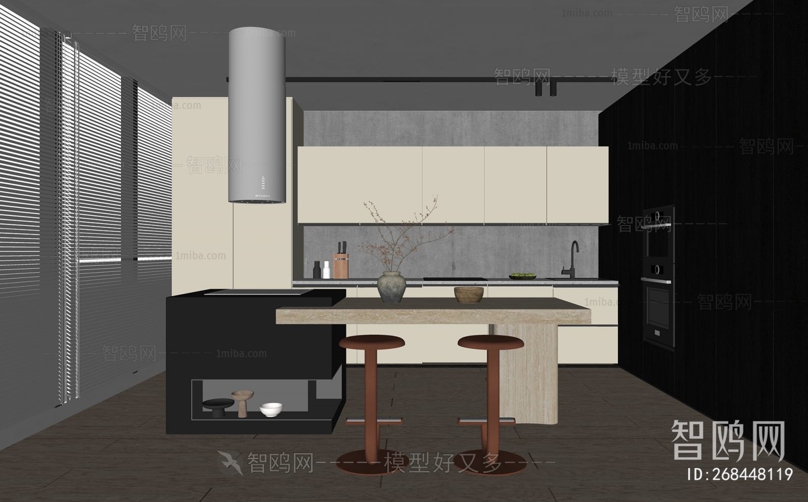 Modern Open Kitchen