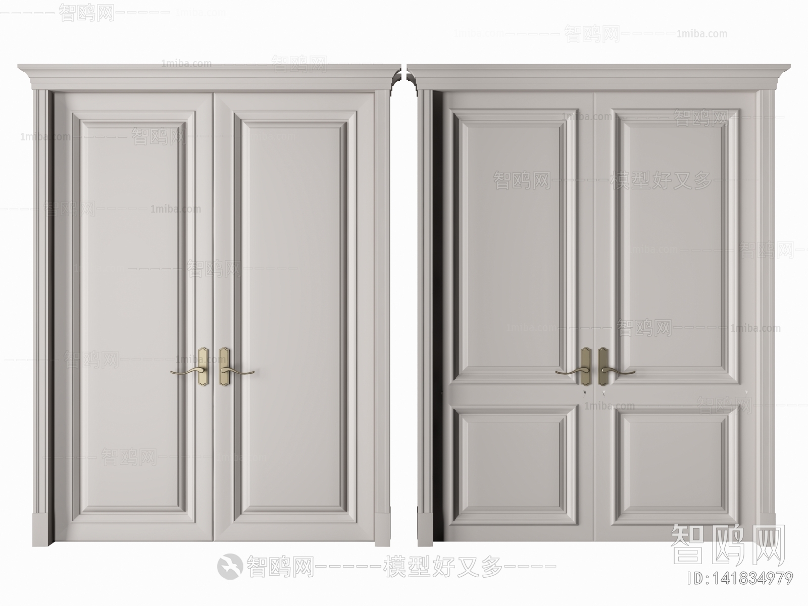 American Style Double Door
