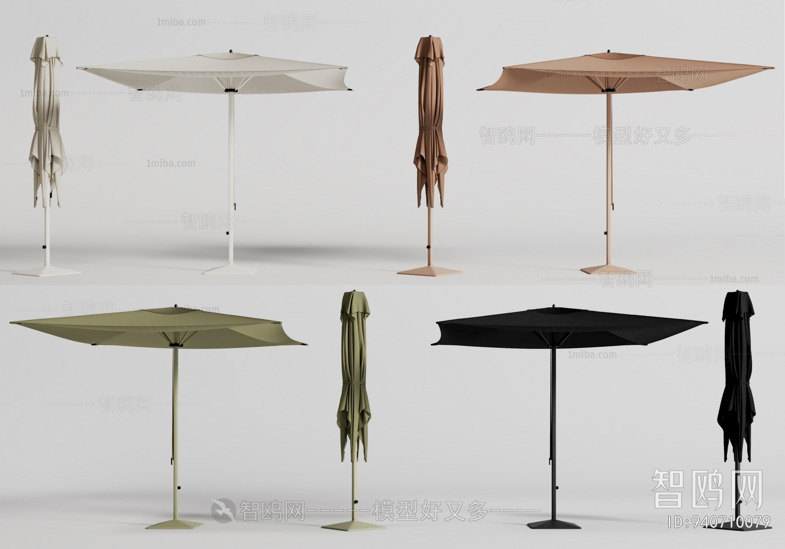 现代可折叠遮阳伞
