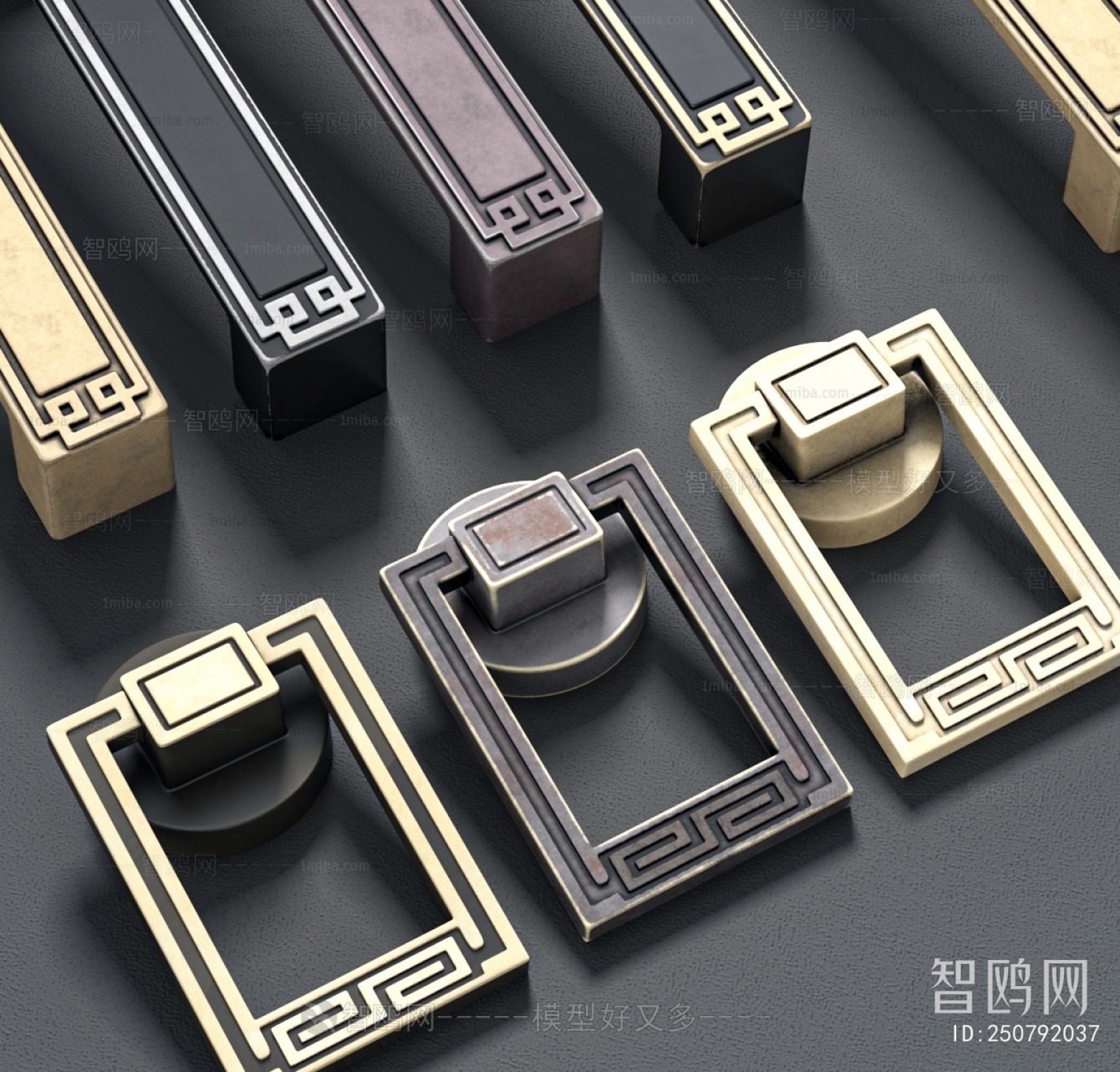 New Chinese Style Door Handle