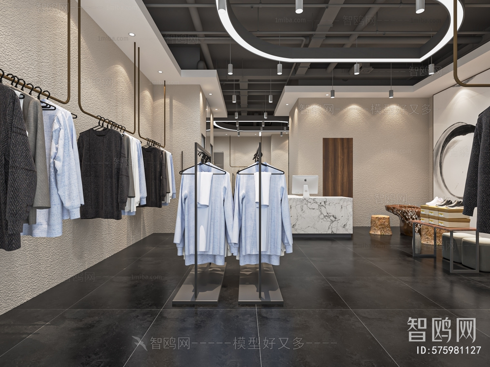 Modern Clothing Store