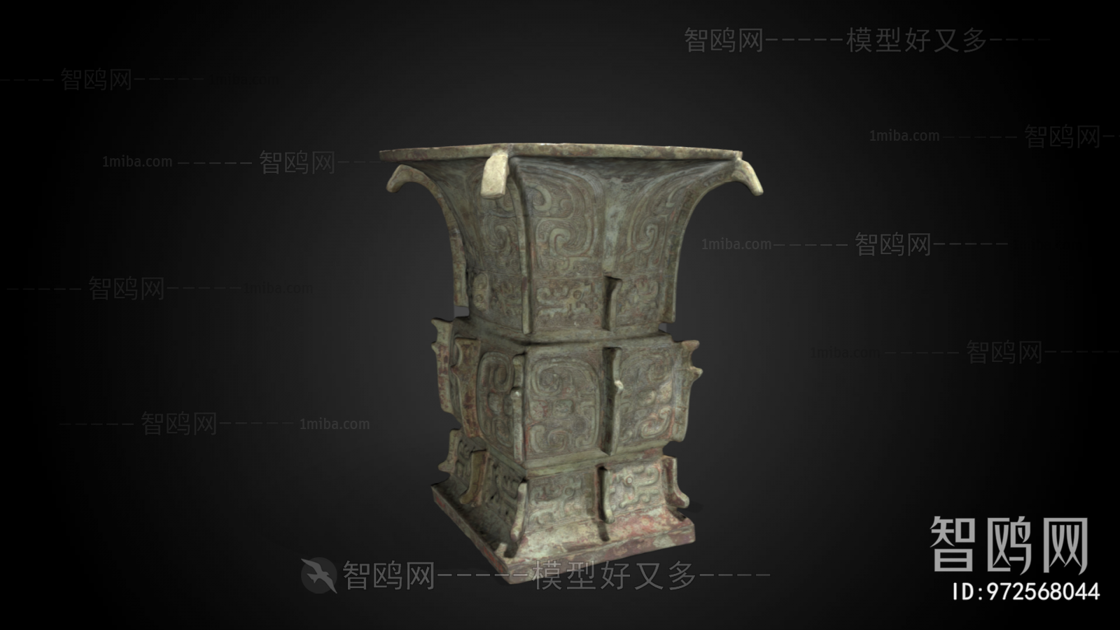中式铜铸艺术摆件
