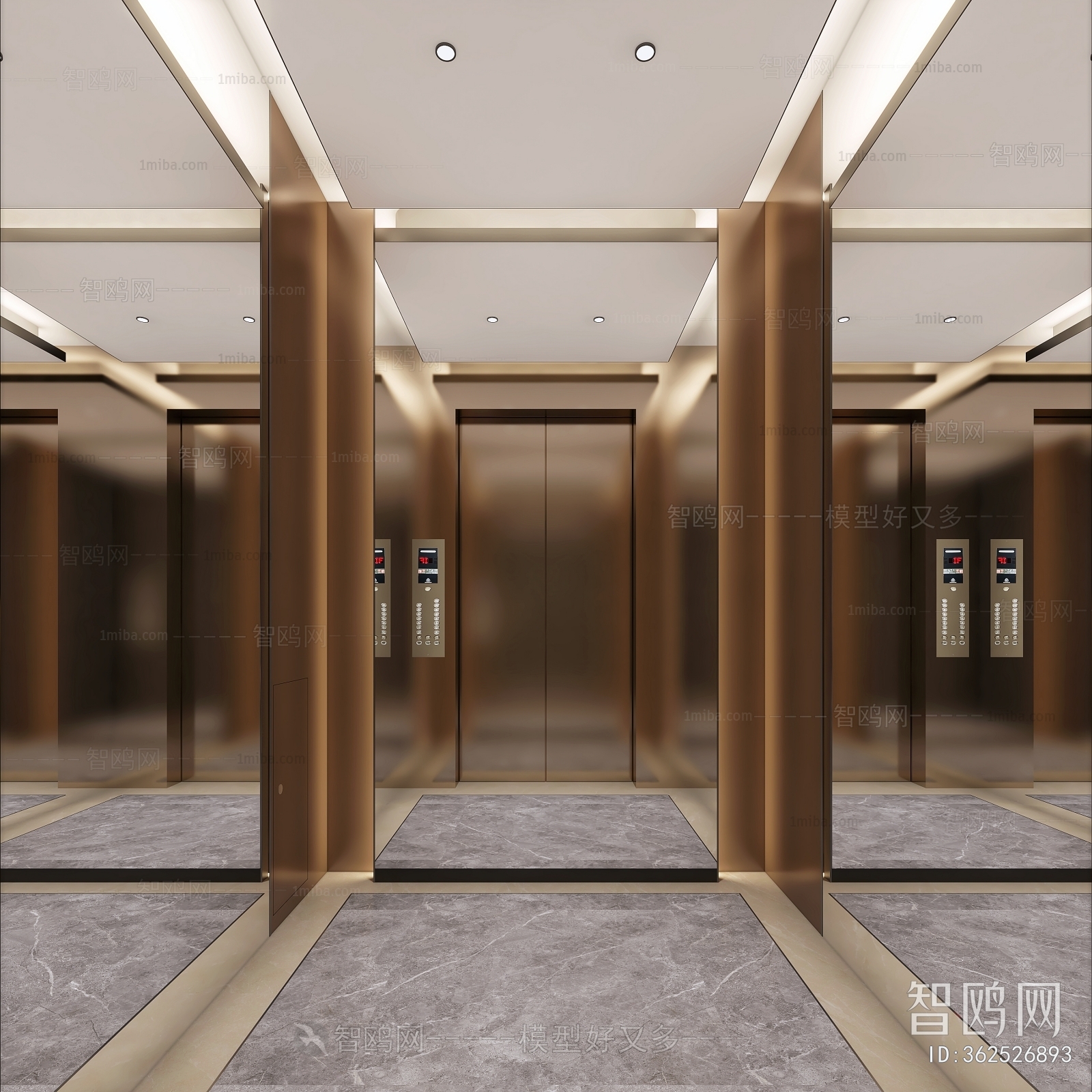 现代电梯轿厢