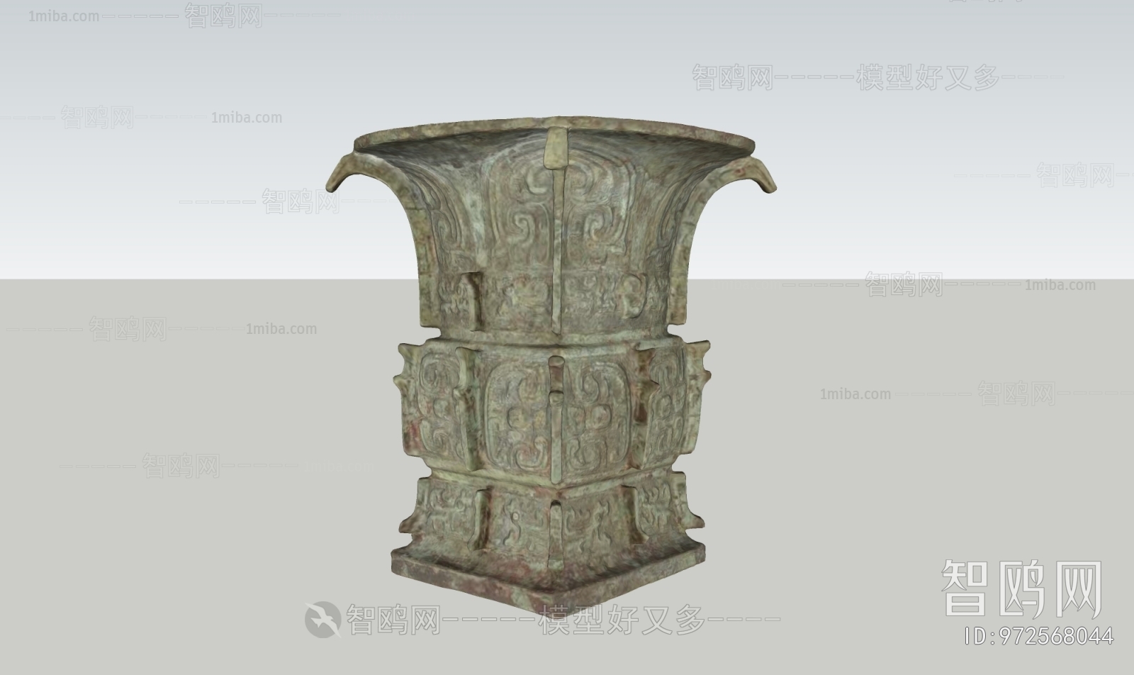 中式铜铸艺术摆件
