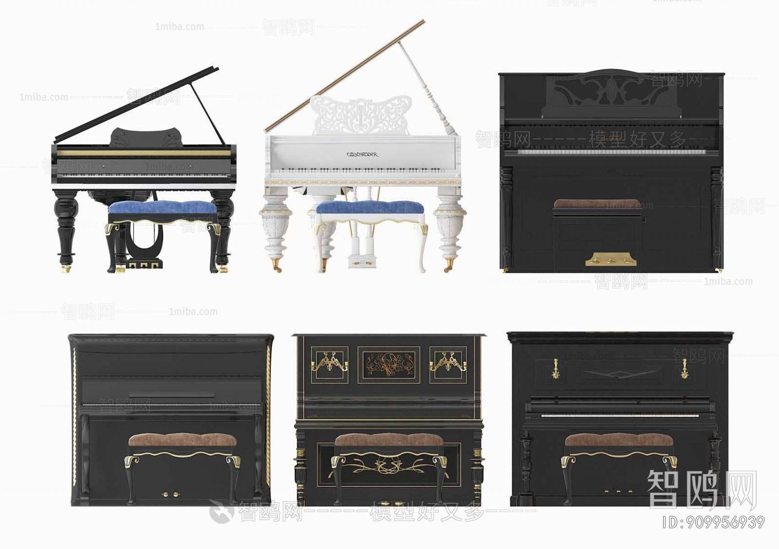 Simple European Style Piano