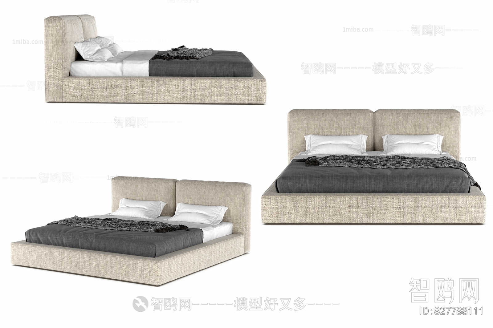 Modern Double Bed