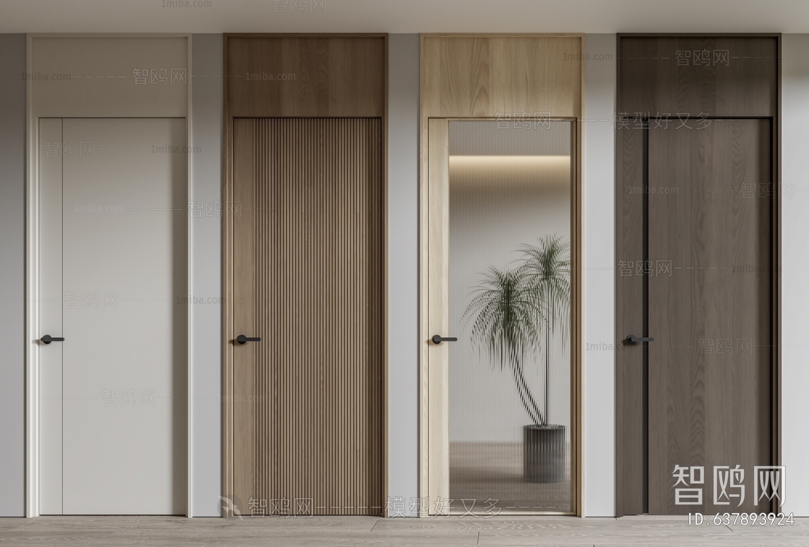 Modern Single Door