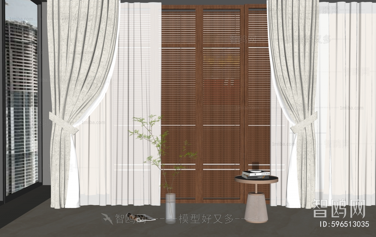 Simple European Style The Curtain