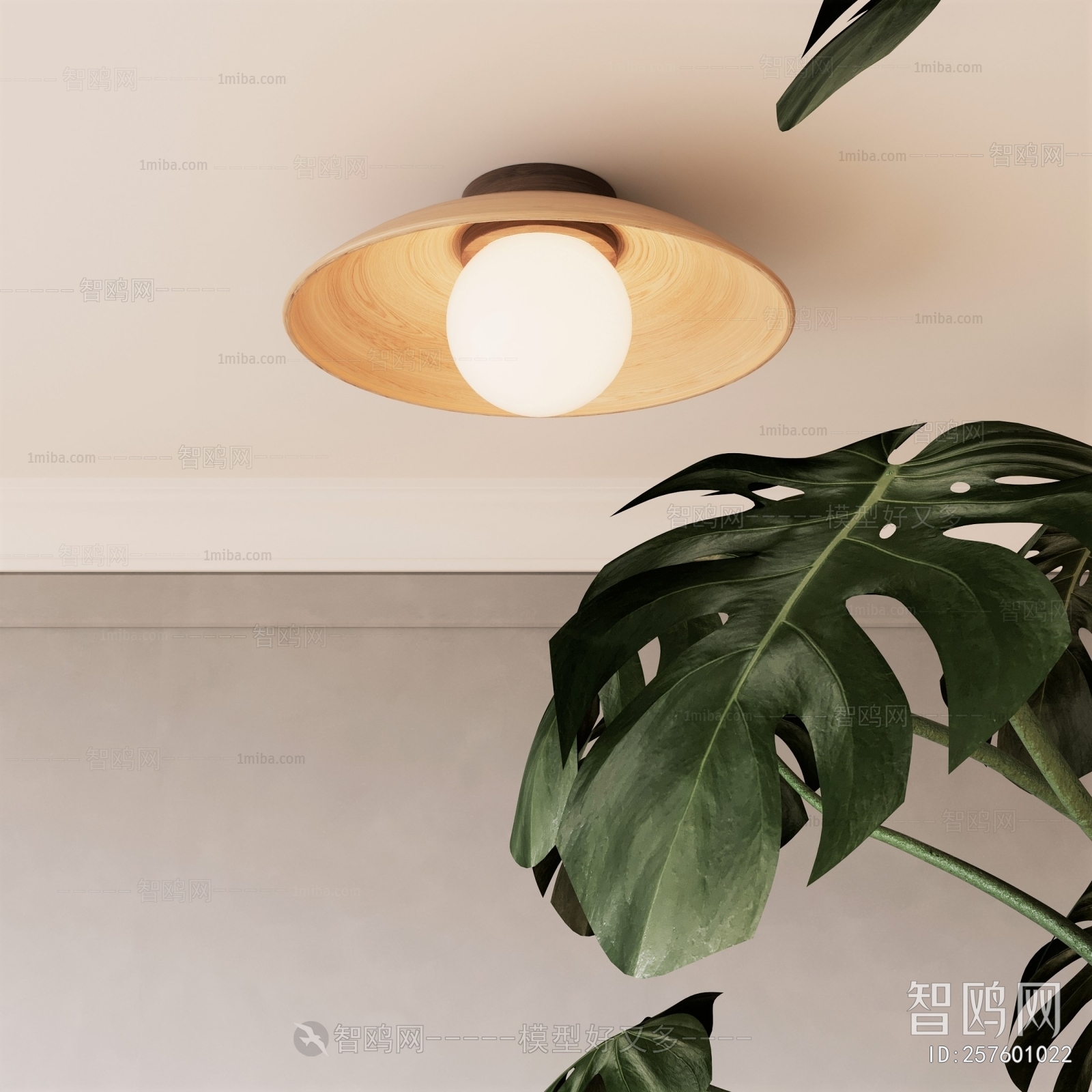 Wabi-sabi Style Ceiling Ceiling Lamp