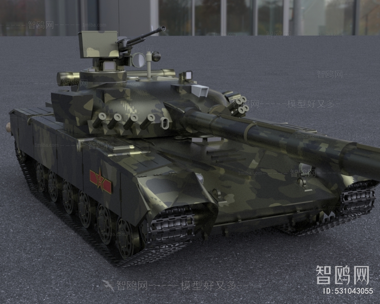 现代中国69式坦克