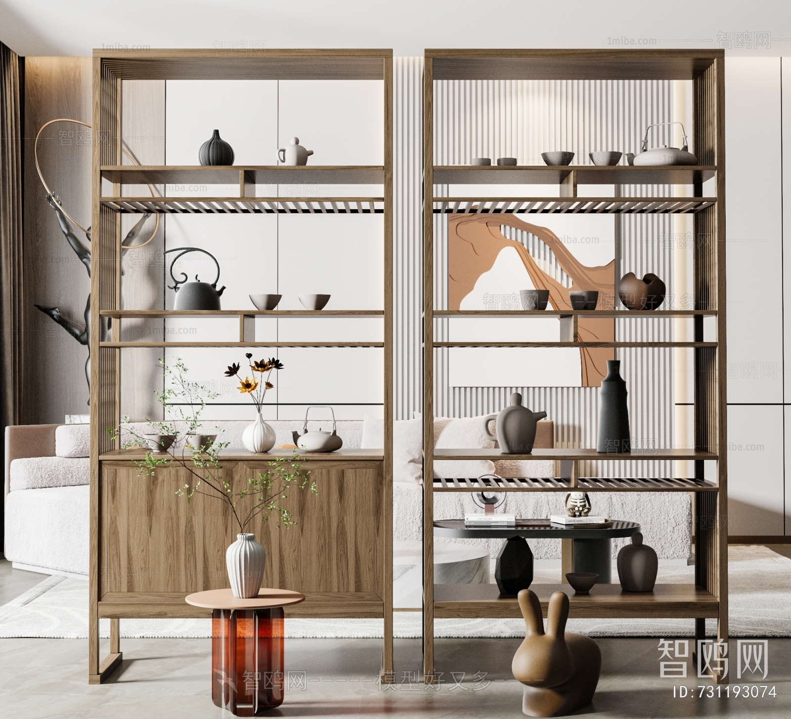 New Chinese Style Shelving