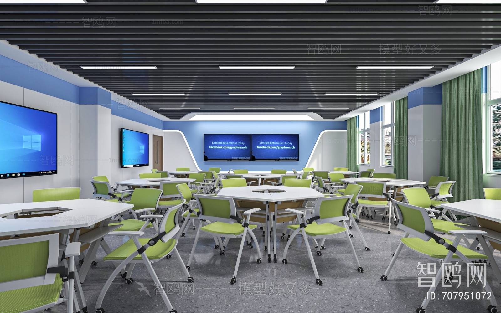 Modern School Classrooms