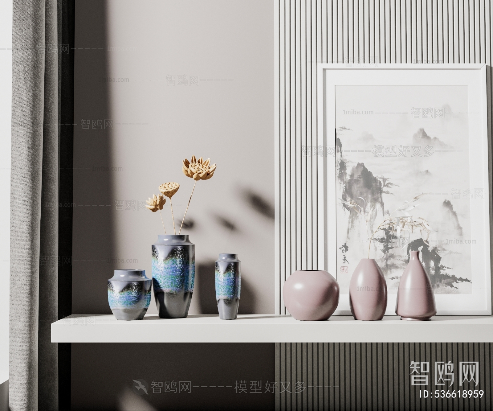 New Chinese Style Decorative Set