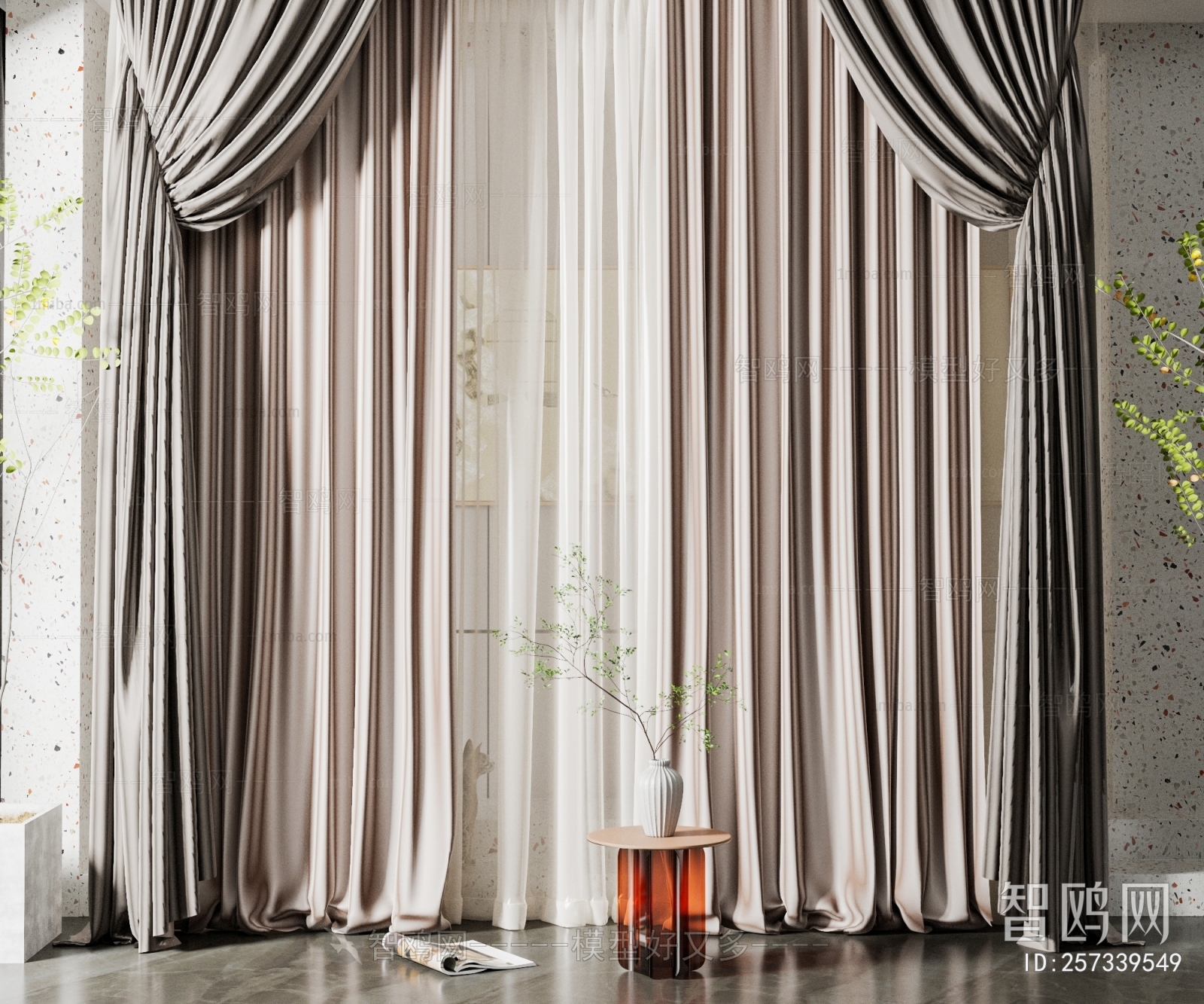 Modern The Curtain