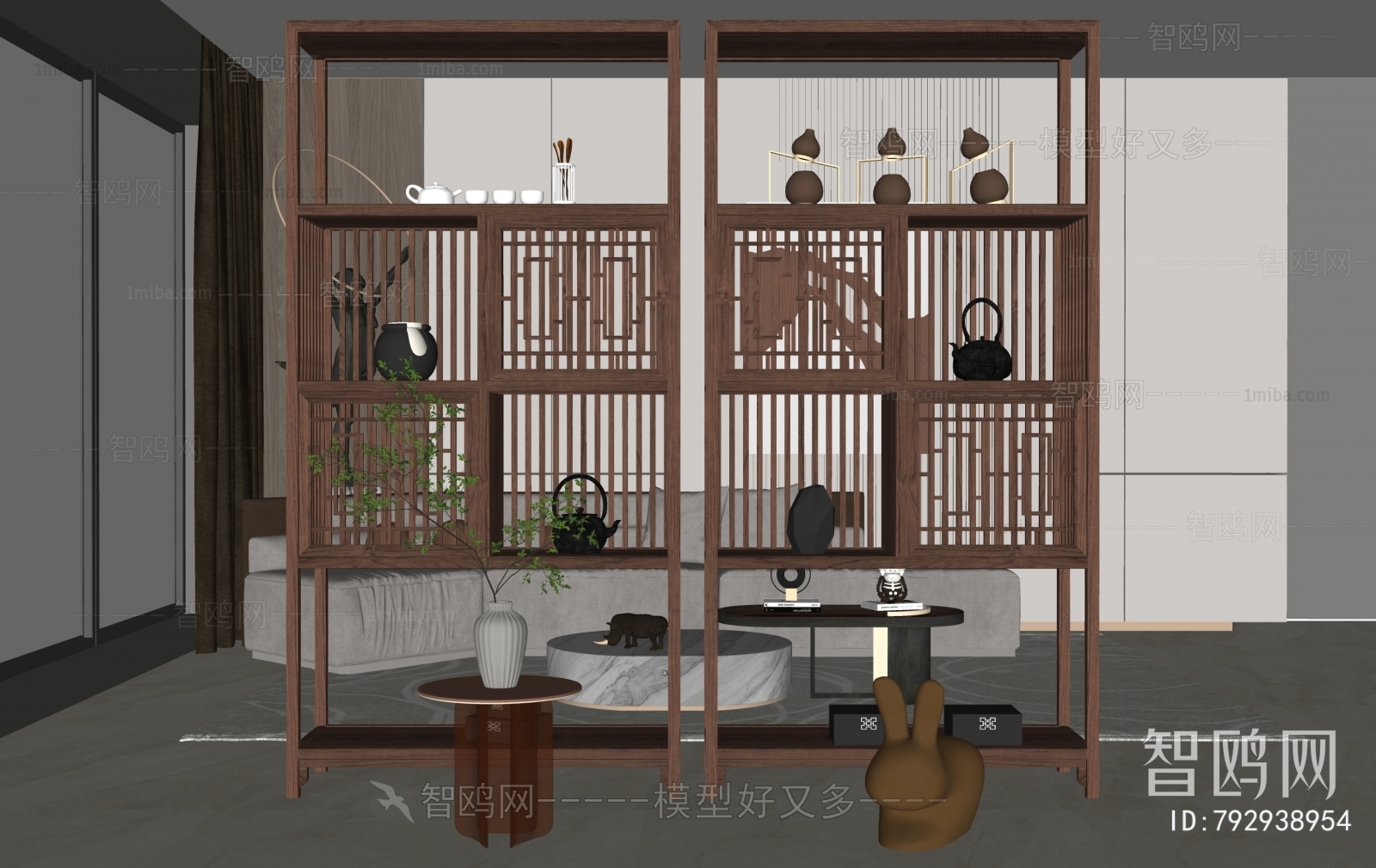 New Chinese Style Shelving