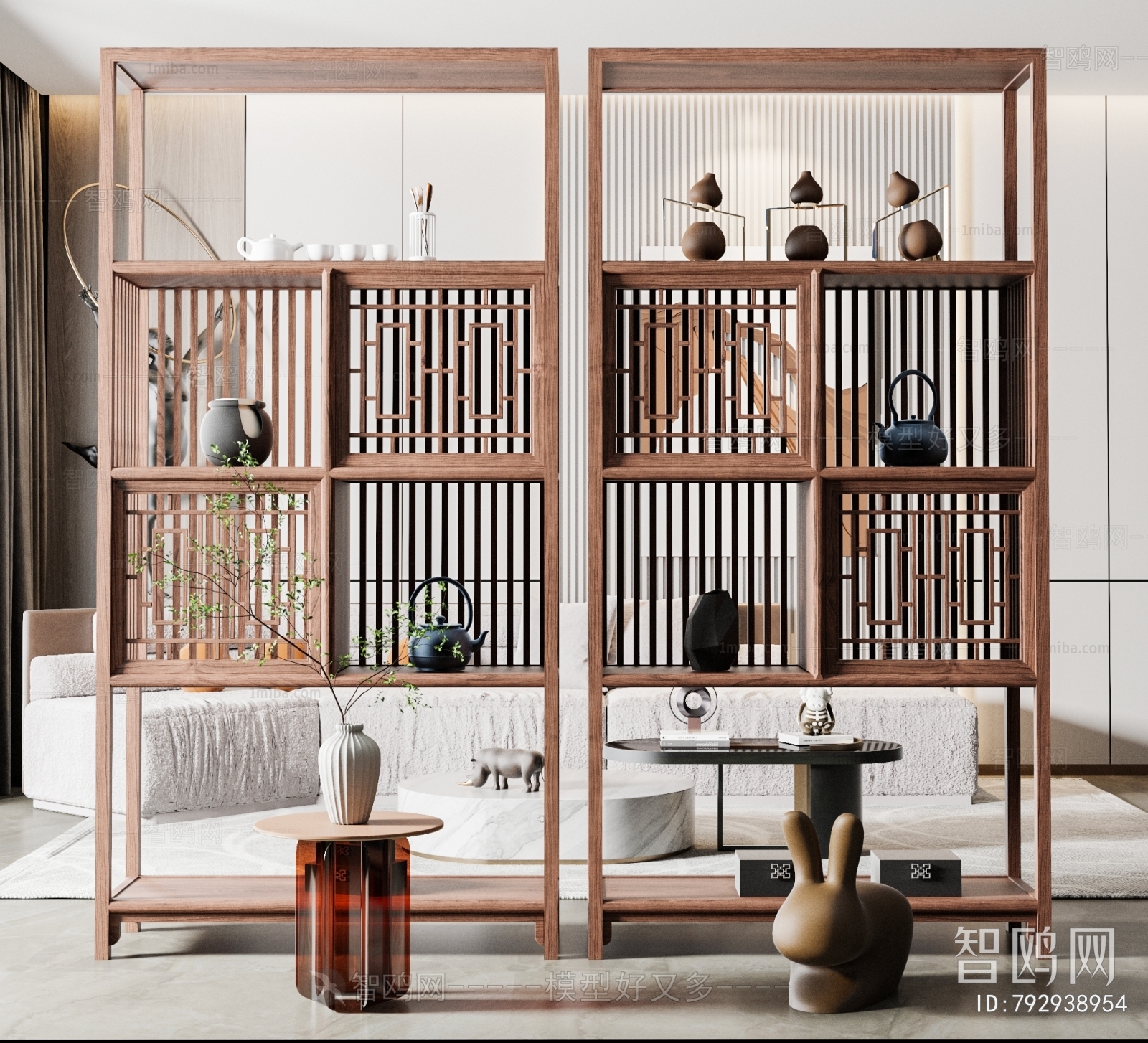 New Chinese Style Shelving