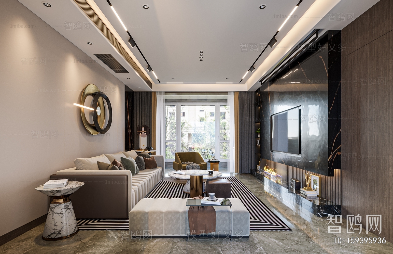 Modern A Living Room