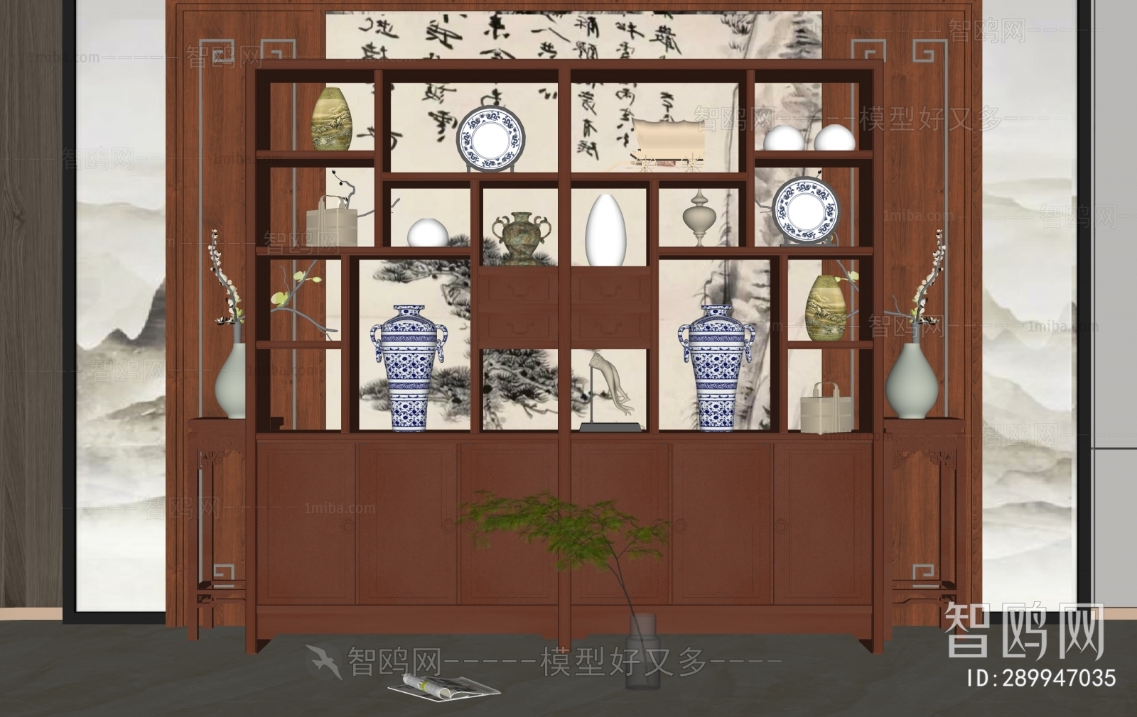 New Chinese Style Shelving