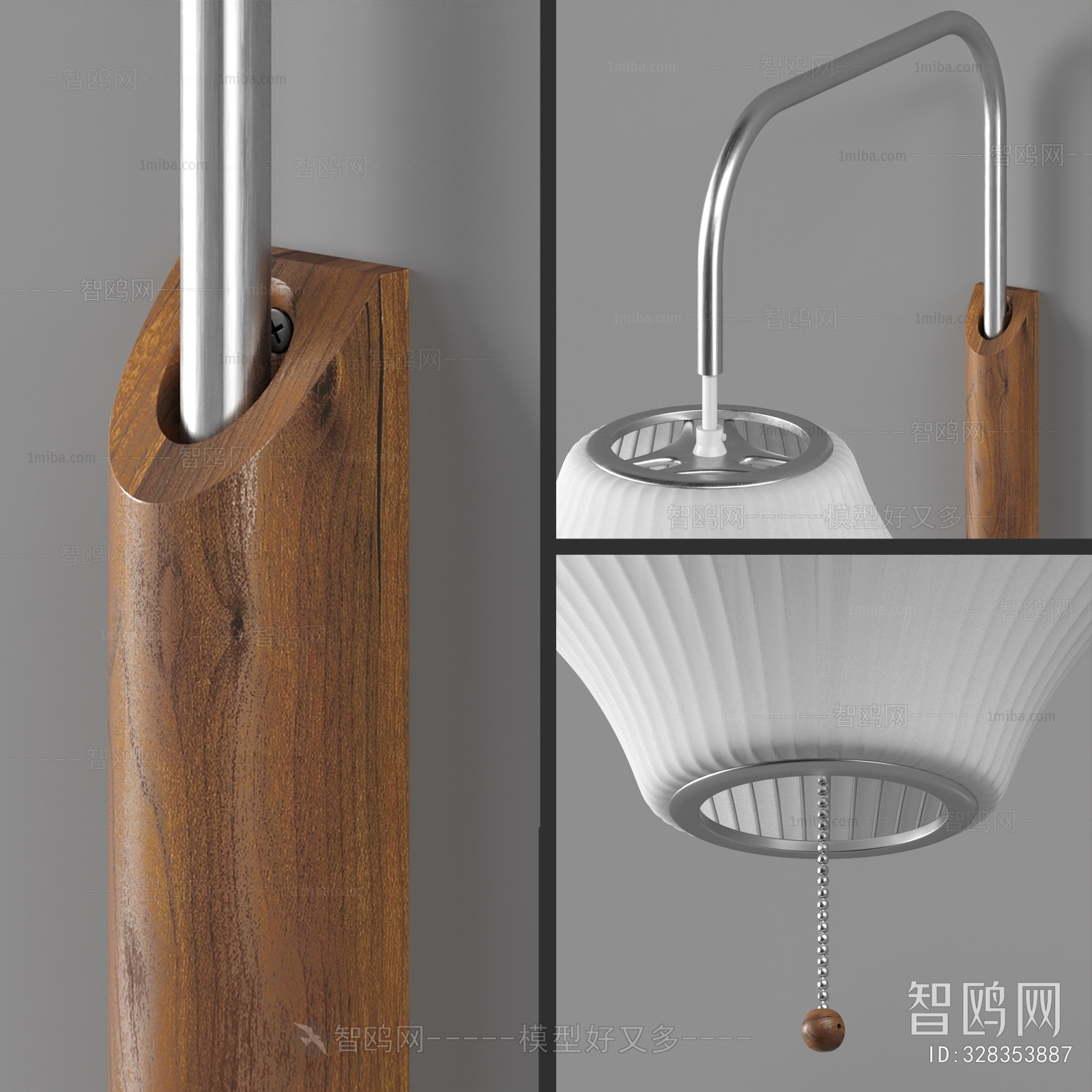 New Chinese Style Wall Lamp