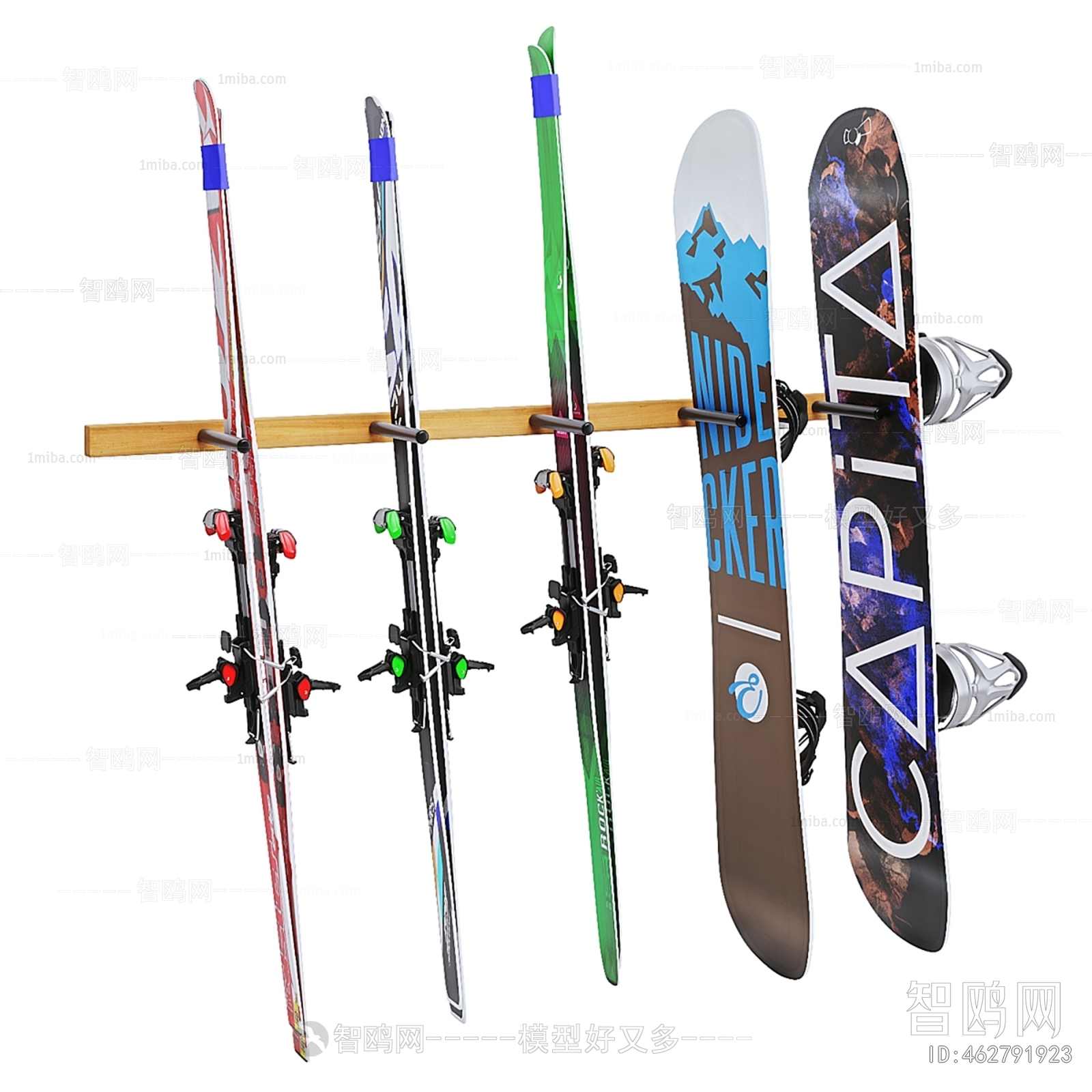 现代滑雪板