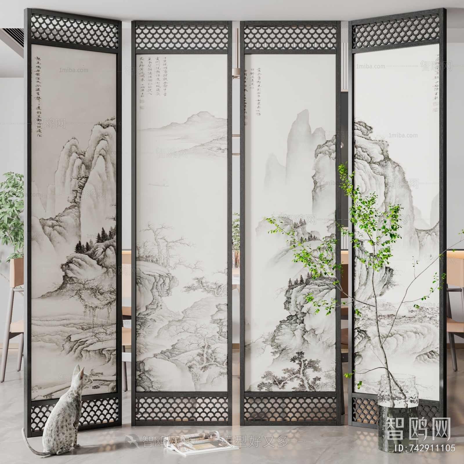 New Chinese Style Partition